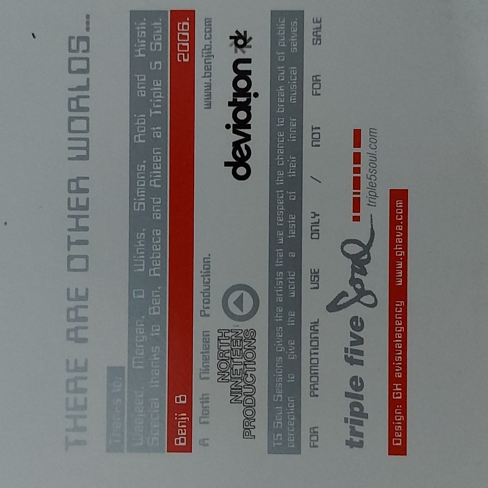 Triple 5 Soul Soul Sessions Promo CD